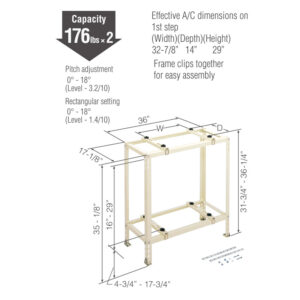 C-WG-L Duplex Stand