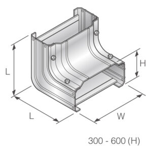 RCI 90 Inside Vertical Ell